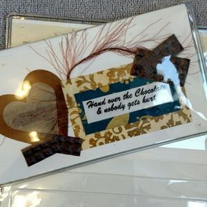 Pocket Calendar Cover for Chocolate Lovers NWT